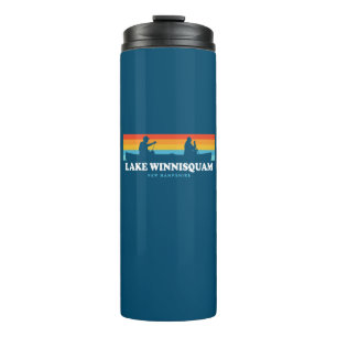 Lake Winnisquam New Hampshire Canoe Thermal Tumbler