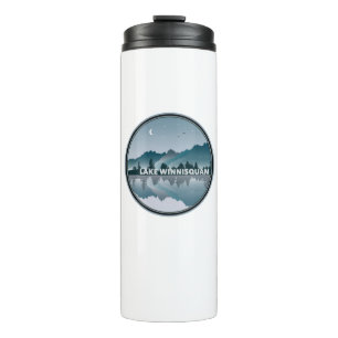 Lake Winnisquam North Carolina Reflection Thermal Tumbler