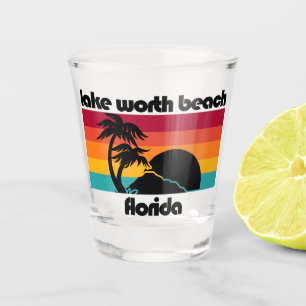 Lake Worth Beach Florida Shot Glass
