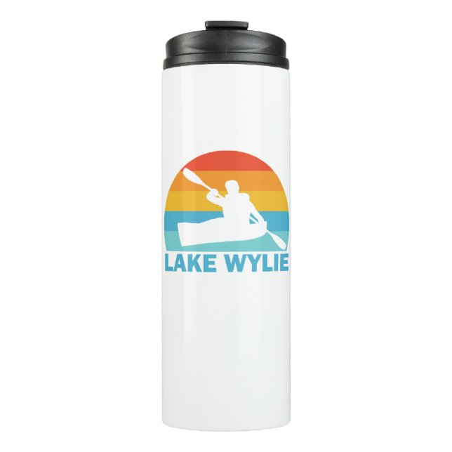 Lake Wylie North Carolina South Carolina Kayak Thermal Tumbler (Front)