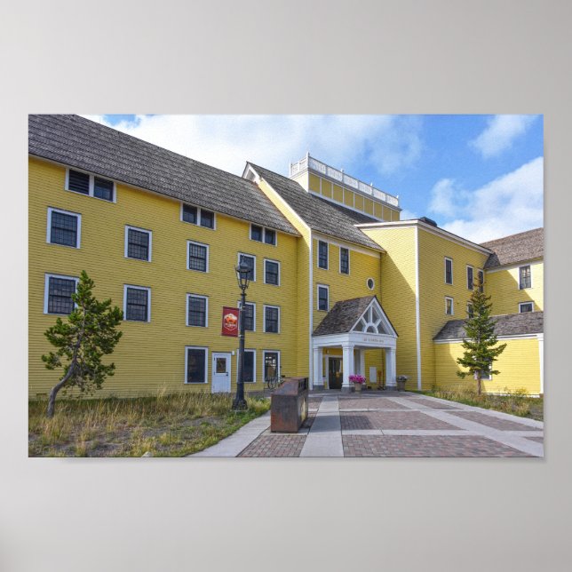 Lake Yellowstone Hotel, Yellowstone National Park Poster (Front)