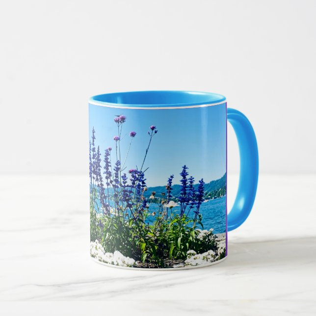 Lake Zurich Flowers Mug (Front Right)