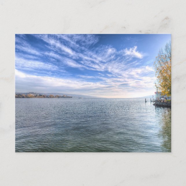 Lake Zurich Holiday Postcard (Front)