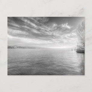 Lake Zurich Infrared Holiday Postcard