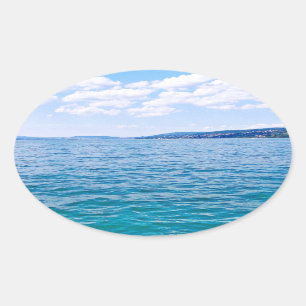 Lake Zurich Oval Sticker