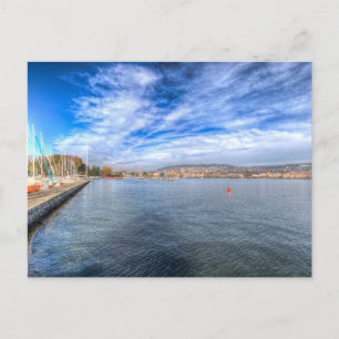 Lake Zurich Vista Postcard
