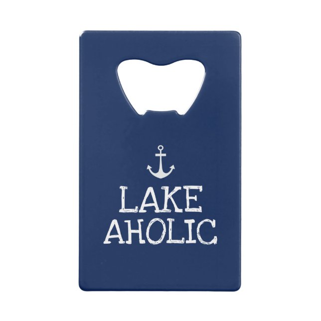 Lakeacholic Stainless Steel Bottle Opener (Front)