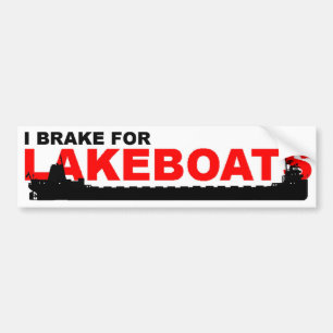 Lakeboat bumper sticker -- Classic