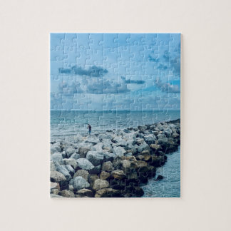 Lakefront Fishing Jigsaw Puzzle