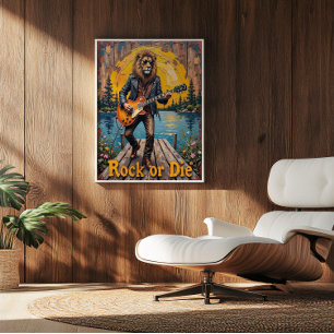 Lakefront Legend: Lion's Anthem Poster