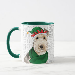 Lakeland Terrier Dog Lover Christmas Holiday Mug