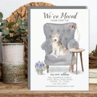 Lakeland Terrier Dog | Moving Announcement