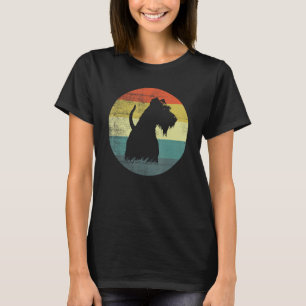 Lakeland Terrier Dog Retro Vintage Design T-Shirt