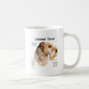 Lakeland Terrier History Design Coffee Mug