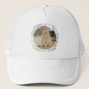 Lakeland Terrier in the Stable Yard Trucker Hat