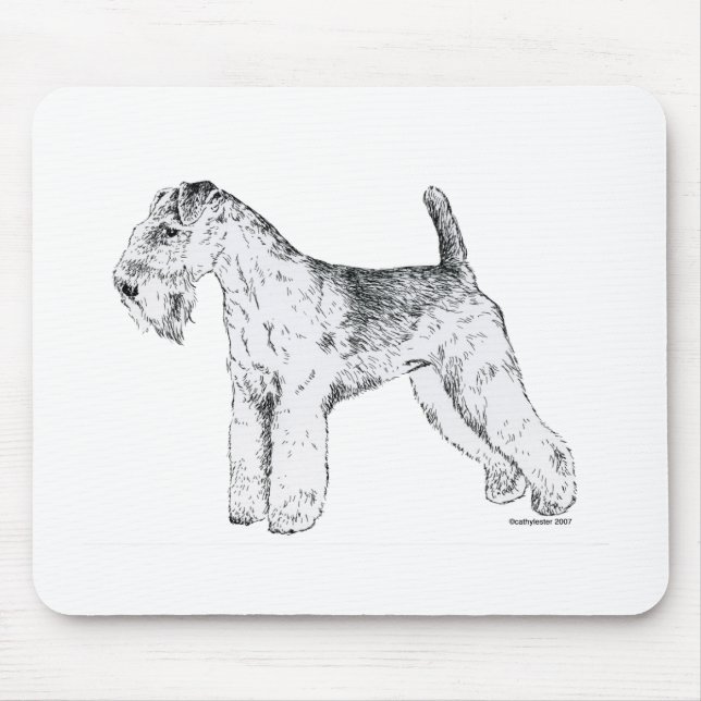 Lakeland Terrier Mouse Mat (Front)