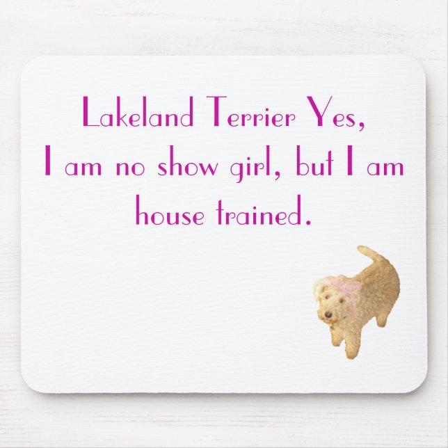 Lakeland Terrier Mouse Mat (Front)