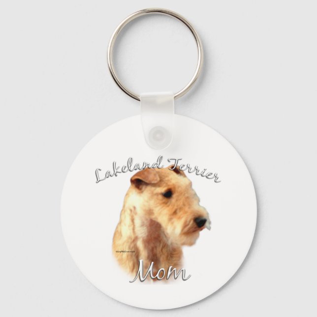 Lakeland Terrier Mum 2 Key Ring (Front)