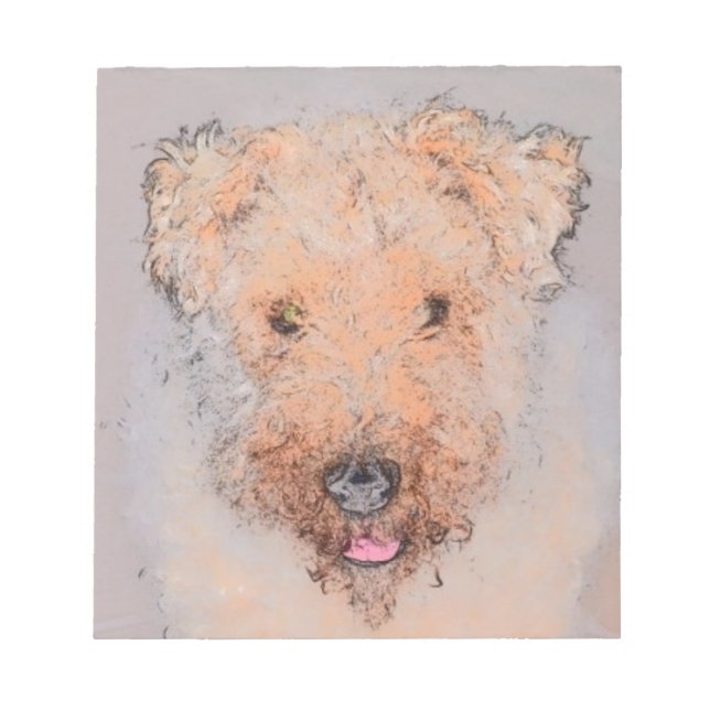 Lakeland Terrier Notepad (Front)