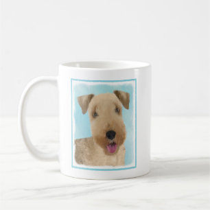 Lakeland Terrier Painting - Cute Original Dog Art Coffee Mug