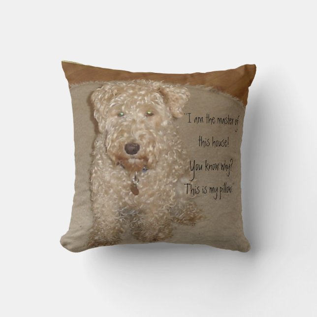 Lakeland terrier Pillow (Front)