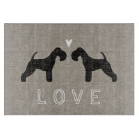 Lakeland Terrier Silhouettes Love