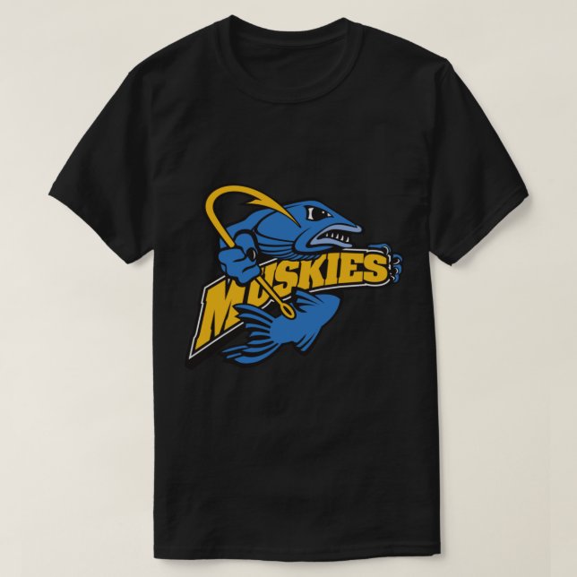 Lakeland University muskies Sticker T-Shirt (Design Front)