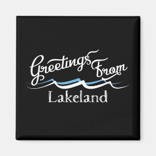 Lakeland Water Waves Magnet