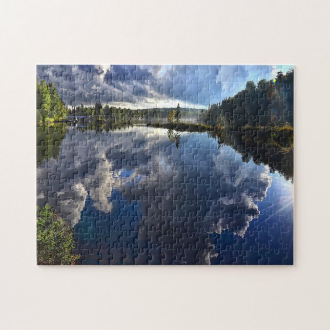 Lakes and Forests Québec. Jigsaw Puzzle (Horizontal)