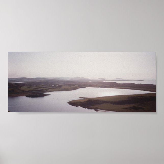 Lakes and Mountains, West Donegal Poster (Front)