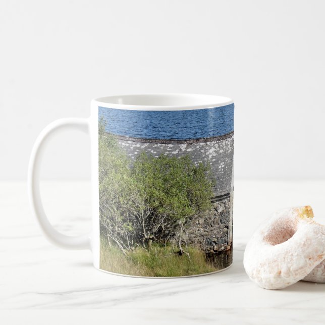 LAKES AND VIEWS WALES COFFEE MUG (With Donut)