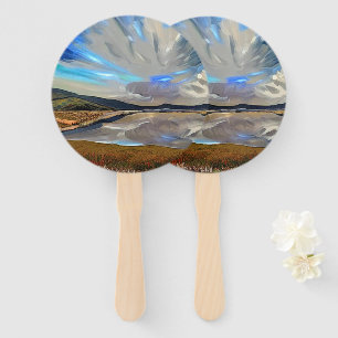 LAKES HAND FAN