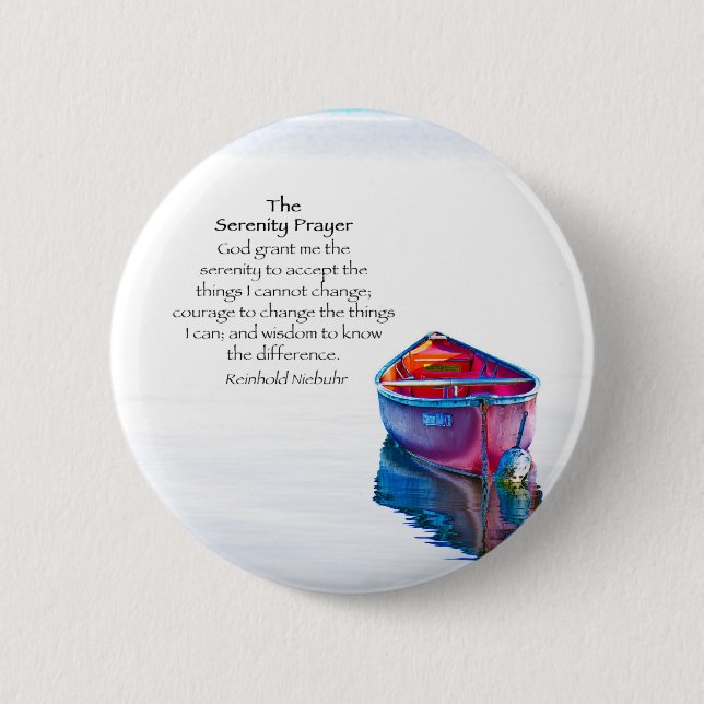 Lakeshore Serenity 6 Cm Round Badge (Front)