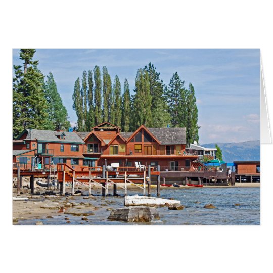 Lakeside Beach Card