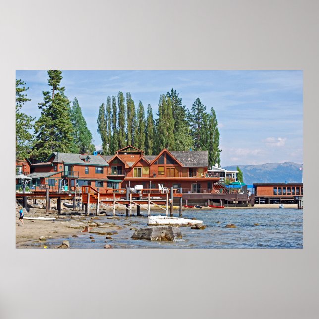 lakeside beach poster (Front)