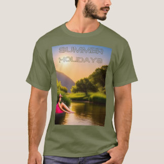 Lakeside Bliss: Summer Retreat T-Shirt