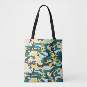 Lakeside Camo Pattern Tote Bag