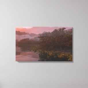 Lakeside (Dawn) Canvas Print