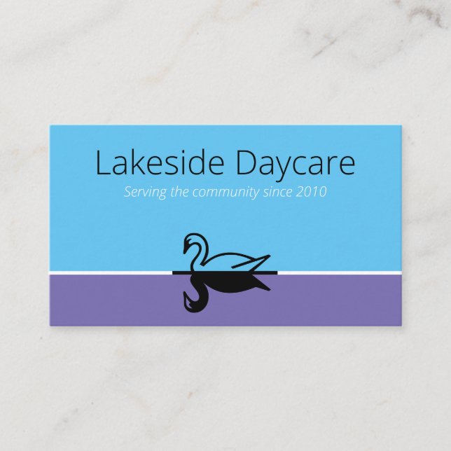 Lakeside Daycare Business Card (Front)