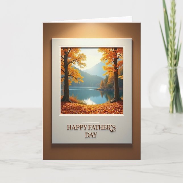 Lakeside Fathers Day Art Card (Front)