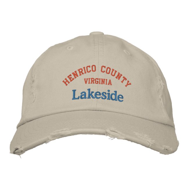 Lakeside Henrico Embroidered Hat (Front)