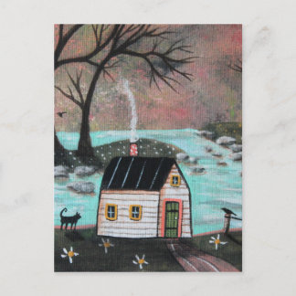 Lakeside Isle Seascape Postcard