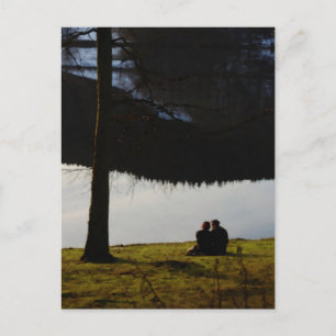 Lakeside Lovers Postcard