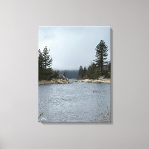 Lakeside Morning Canvas Print