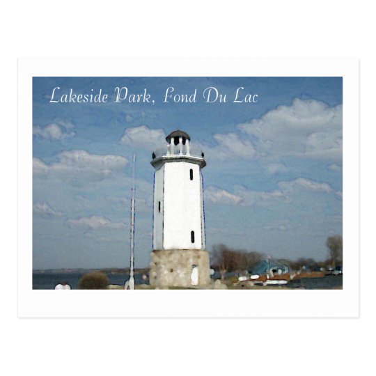 Lakeside Park, Fond Du Lac Postcard
