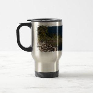 Lakeside Splendour; No Text Travel Mug