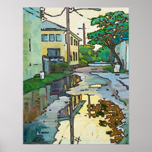 Lakeview Alley, New Orleans Art Poster