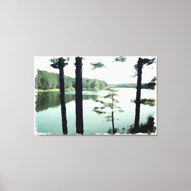 Lakeview Canvas Print (Front)