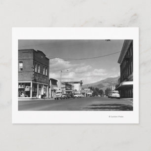 Lakeview, Oregon Main Street View Photograph #2 Postcard