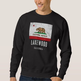 Lakewood - California Cali City Souvenir - Ca Flag Sweatshirt